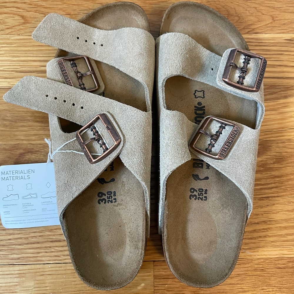 Birkenstock Arizona sandals suede